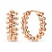 Серьги-кольца из красного золота (арт. 1091351/20) – изображение 1