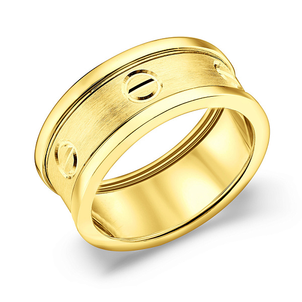 Кольцо из желтого золота (арт. 156357ж) – изображение 1