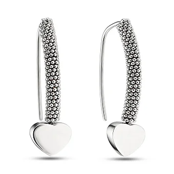 Золоті сережки Серденька (арт. 103662б)