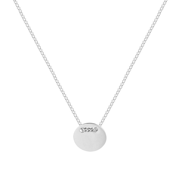 Серебряное колье «Монета» (арт. 7507/986/3) – изображение 1