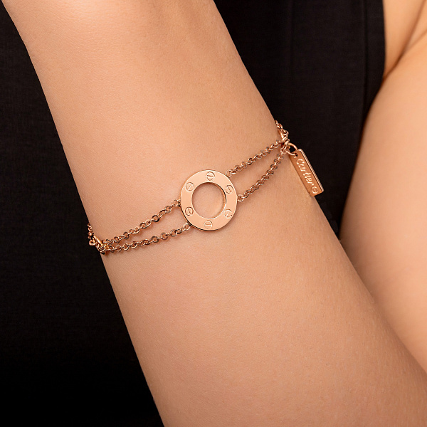 Браслет из красного золота (арт. 324443П1) – изображение 3