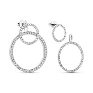 Золотые серьги с бриллиантами (арт. Т011900070б)