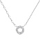 Серебряное колье с фианитами (арт. 7507/2388) – изображение 1