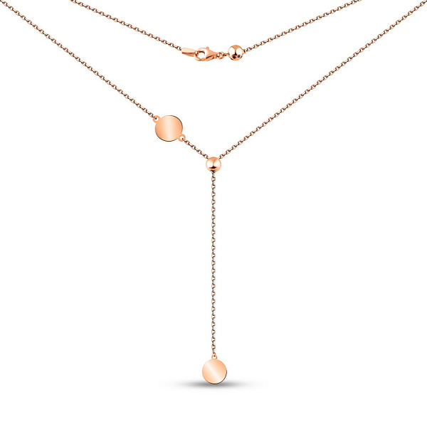 Колье FLY из золота с регулировкой длины (арт. 352692/8) – изображение 2