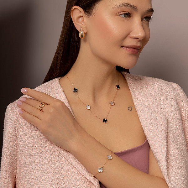 Золотое кольцо без камней (арт. 141457м) – изображение 5