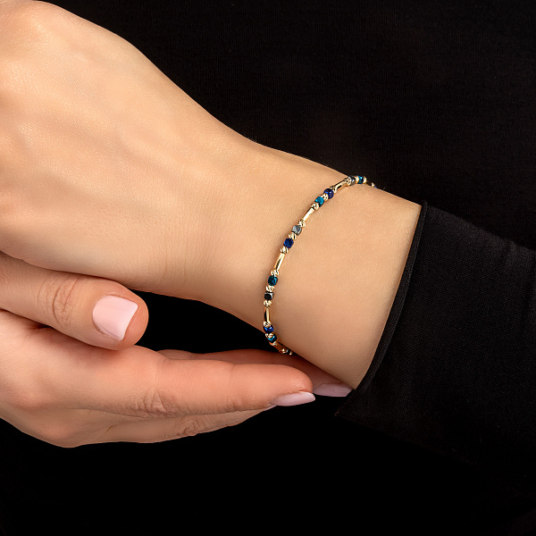 Золотой браслет Francelli (арт. 3261231ждсбрз) – изображение 2