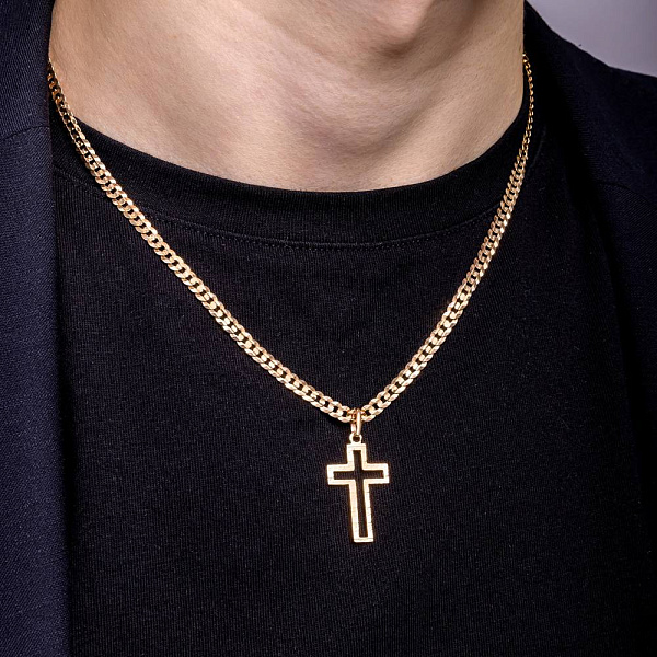 Золотий хрестик (арт. 424869) – зображення 2