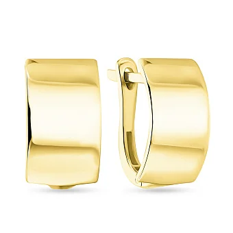 Сережки з жовтого золота (арт. 106906ж)