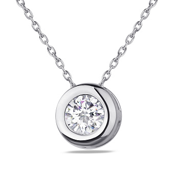 Фото Кольє срібне з фіанітом (арт. 7507/548/4)