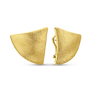 Серьги Francelli из желтого золота (арт. 1091876жм)