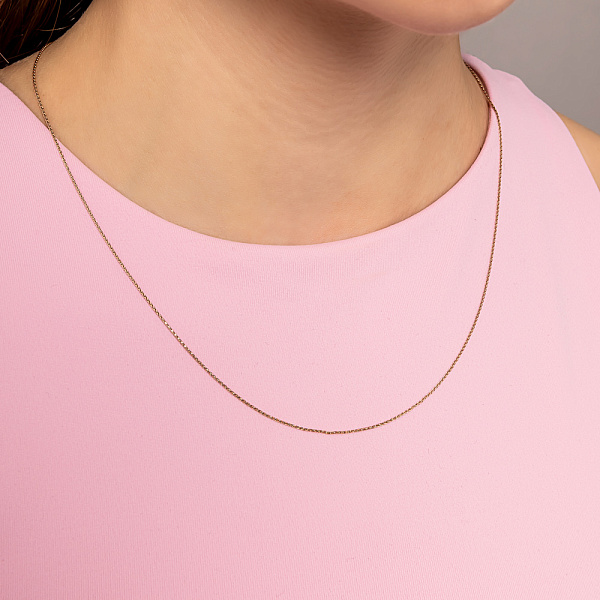 Цепочка из золота плетения Колосок (Спига) (арт. 303402р) – изображение 2