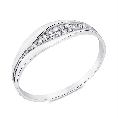 Серебряное кольцо с фианитами (арт. 7501/0-0800.0.2)