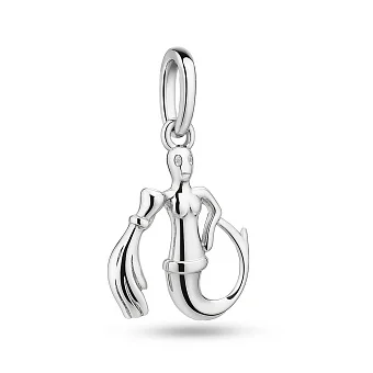 Срібний кулон Водолій (арт. 7503/4409вд)