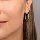Серьги из красного золота (арт. 1091568/25) – изображение 2