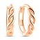 Золотые серьги-кольца (арт. 109303/15) – изображение 1