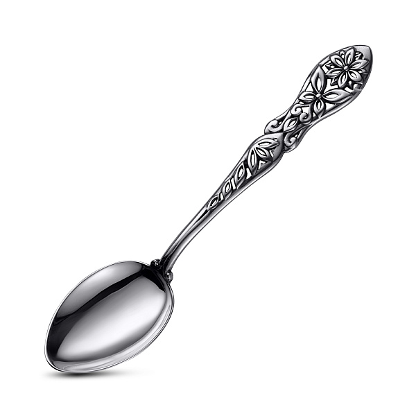 Срібна чайна ложка Метелик (арт. 7922/8100191) – зображення 1