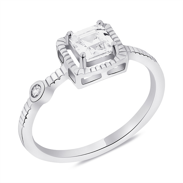 Серебряное кольцо с фианитами (арт. 7501/6108) – изображение 1