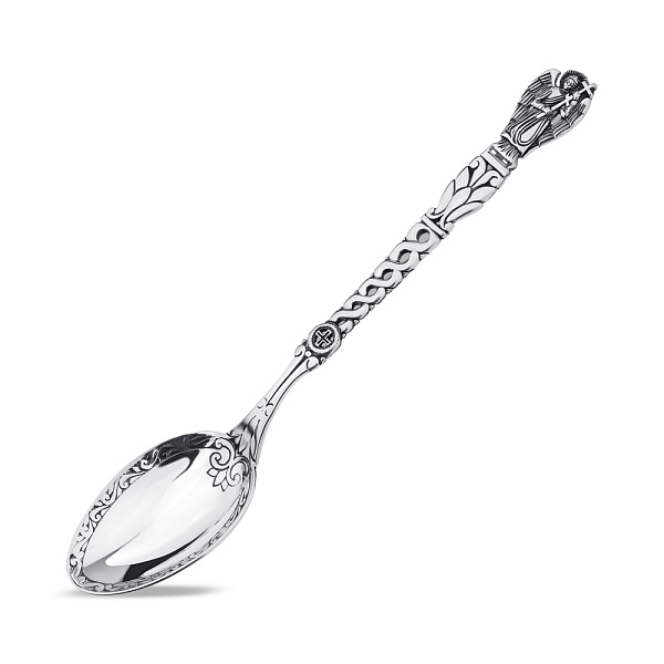 Дитяча ложка зі срібла «Янгол Охоронець» (арт. 7922/8100282) – зображення 1