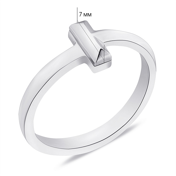 Кольцо из серебра (арт. 7501/6067) – изображение 2