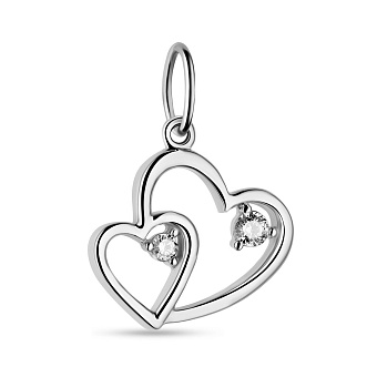 Фото Підвіс з білого золота (арт. 424473б)