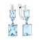 Серебряные серьги с топазом (арт. 7502/2089506Пг) – изображение 1
