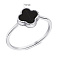 Серебряное кольцо с ониксом (арт. 7501/610/8окп) – изображение 2