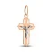 Золотой крестик с распятием (арт. 500007кб) – изображение 1
