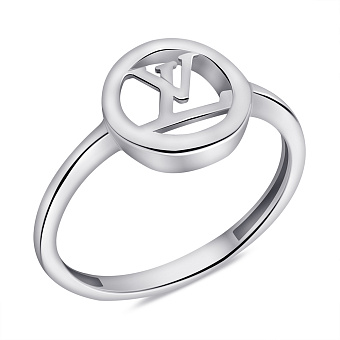 Фото Срібна каблучка без каменів (арт. 7501/5030)