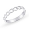 Серебряное кольцо "Цепочка"  (арт. 7501/5587) – изображение 1