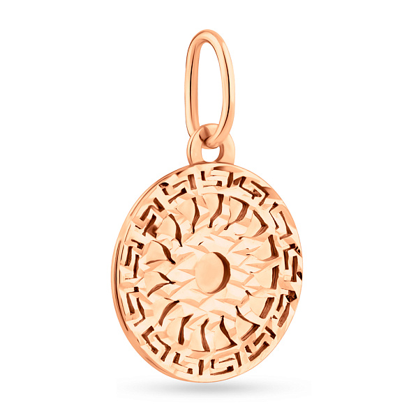 Підвіс Олімпія з червоного золота (арт. 440724) – зображення 1