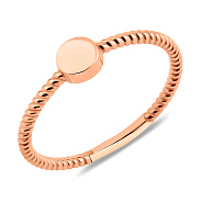 Золотое кольцо без камней (арт. 155603)