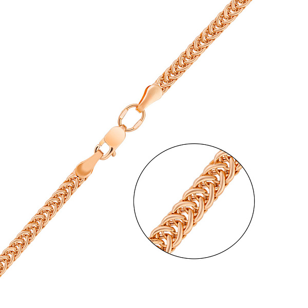 Золотая цепочка плетения Колосок (арт. 3016006) – изображение 1