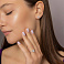Серьги из белого золота с бриллиантами (арт. Т011514040б) – изображение 4