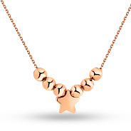 Золотое колье Звезда (арт. 352570)