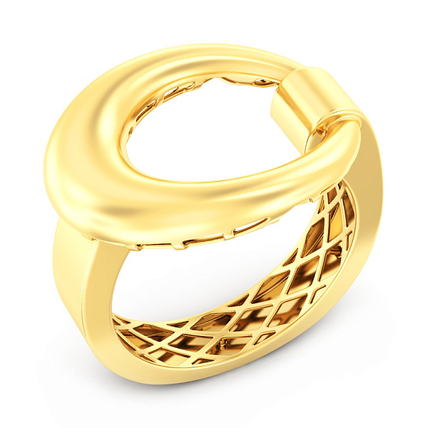 Кольцо из желтого золота (арт. 141329ж) – изображение 1