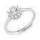 Серебряное кольцо с фианитами (арт. 7501/8055) – изображение 1