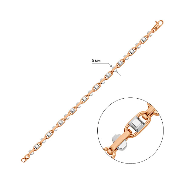 Золотой браслет (арт. 3261075р) – изображение 2