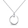 Колье серебряное с подвеской (арт. 7507/1663) – изображение 1