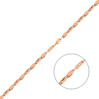 Золотий ланцюжок плетіння Фантазійне з діамантом (арт. цр400101Д)