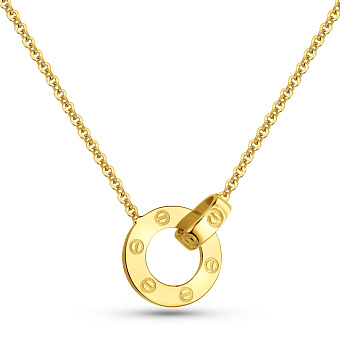 Колье из желтого золота (арт. 352309ж)