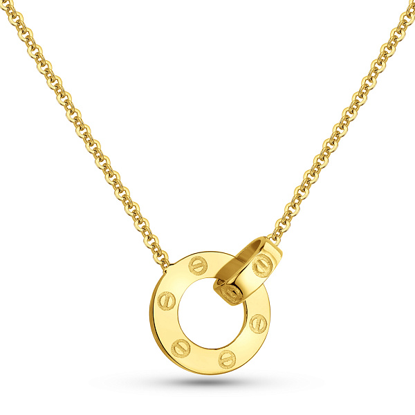 Колье из желтого золота (арт. 352309ж) – изображение 1