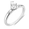 Серебряное кольцо с фианитами (арт. 7501/8700) – изображение 2