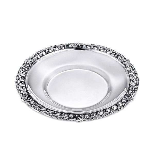 Серебряное блюдце (арт. 7823/8100032) – изображение 1