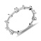 Серебряное кольцо с фианитами (арт. 7501/8148) – изображение 1