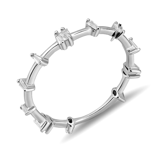 Серебряное кольцо с фианитами (арт. 7501/8148) – изображение 1
