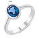 Серебряное кольцо с кварцем (арт. 7001/3053Пкс) – изображение 2