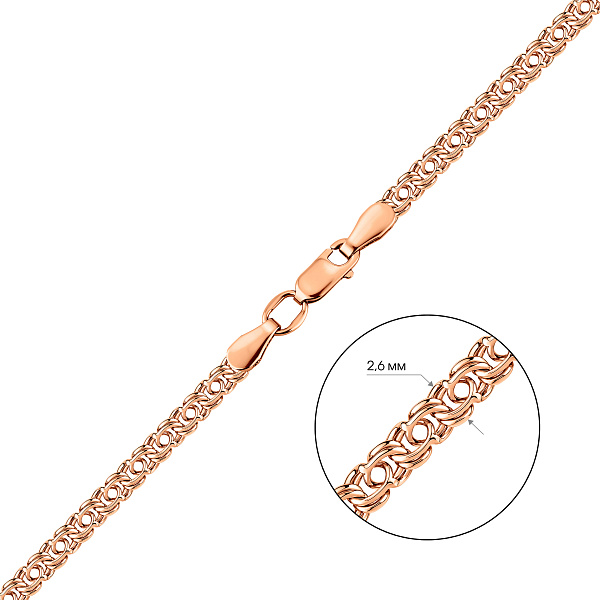 Золотая цепочка (арт. цр30205-040) – изображение 2