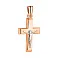 Крестик золотой с распятием (арт. 501562) – изображение 1