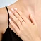 Тонка золота каблучка  (арт. 140947) – зображення 2