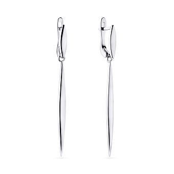 Фото Срібні сережки з підвісками (арт. 7502/20003р)